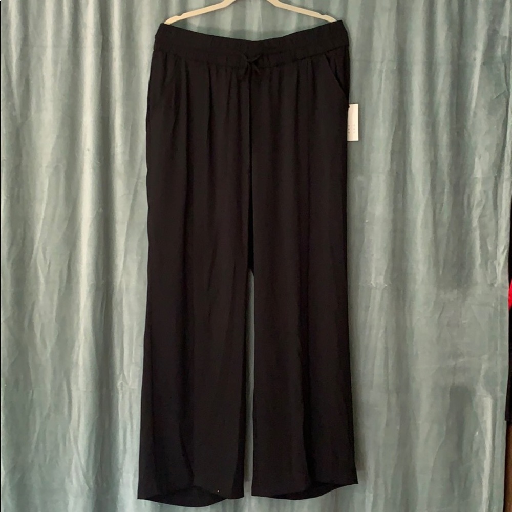 A New Day Black spilt front leg pants